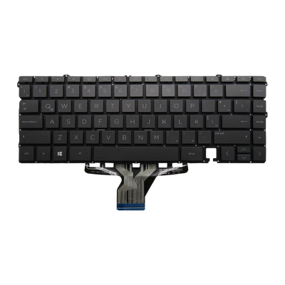 Teclado para portátil HP ENVY X360 13-AY 13-BD CONVERTIBLE 15-ES 15M-ES 16-F 13-BA i5-11, Backligth, Sin Marco, Color Negro, Idioma Español