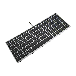 Teclado HP 840 G5/G6 TrackPoint Backlight con Marco Gris Español (OEM)