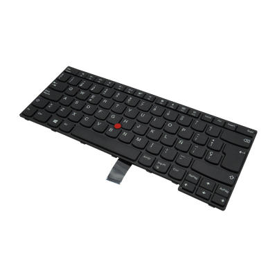 Teclado para portátil LENOVO E470 E475, Con Marco C/TRACKPOINT, Color Negro, Idioma Español 01AX080 (GEN)
