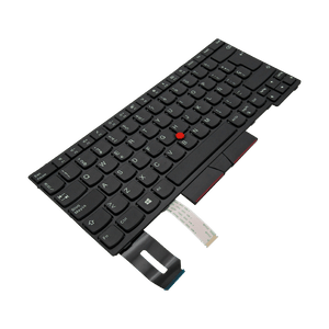 Teclado para portátil Lenovo E480 / L480 / T480S / L380 Layout LA Negro con Marco con TrackPoint