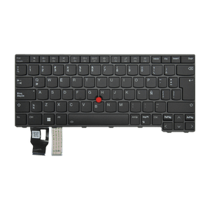Teclado para portátil Lenovo T14 Gen 4 Layout LA Negro con TrackPoint y Marco