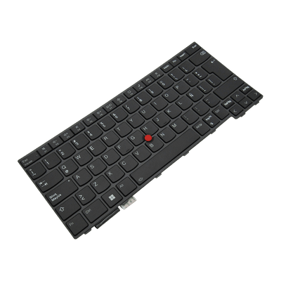 Teclado para portátil LENOVO T14 GEN 4 CON MARCO C/TRACKPOINT NEGRO ESPAÑOL SN21D67682AA ORG