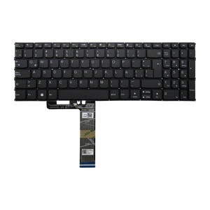 Teclado para portátil Lenovo Air 15 / IdeaPad 5 / Flex 5 Gris Sin Marco Español LATAM Gris