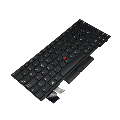 Teclado para portátil Lenovo X280 X390 A285 L13 (No Yoga) 01YP083 Con Marco Con Trackpoint, Color Negro, Idioma Español (ORG)