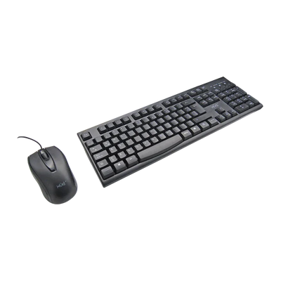 Combo Teclado USB Desktop LA + Mouse para Oficina PRO TM400 XUE®