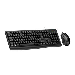Combo Teclado USB Desktop LA + Mouse para Oficina PRO TM420 XUE®