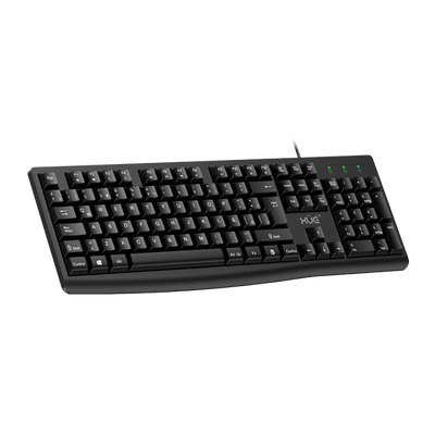 Teclado USB 2.0 XUE® Pro T420 LA (SIN MOUSE) | Negro