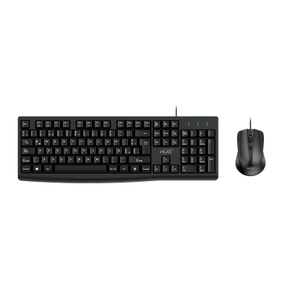 Combo Teclado USB Desktop LA + Mouse para Oficina PRO TM420 XUE®