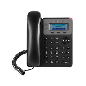 Teléfono IP Grandstream GXP1610 1 SIP, LCD 2.41" 132x48, 2 LAN 10/100 | Negro Gris