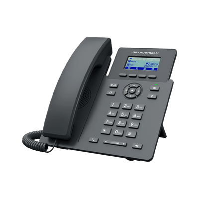 Teléfono IP Grandstream GRP2601 2 SIP, LCD 2.41" 132x48, 2 LAN 10/100 | Gris