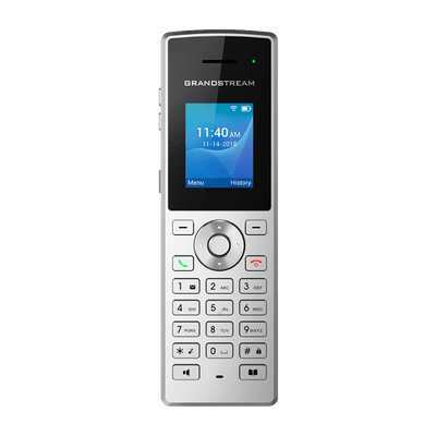 Teléfono IP Inalámbrico Grandstream WP810 Wi-Fi Dual Band, 2 SIP y Batería 1500mAh | Negro Gris