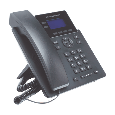 Teléfono IP Grandstream GRP2602G 2 líneas SIP, PoE y Audio HD | Negro Gris