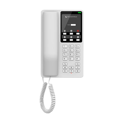 Teléfono IP Hotelero Grandstream GHP620 2 Líneas SIP y WiFi| Blanco