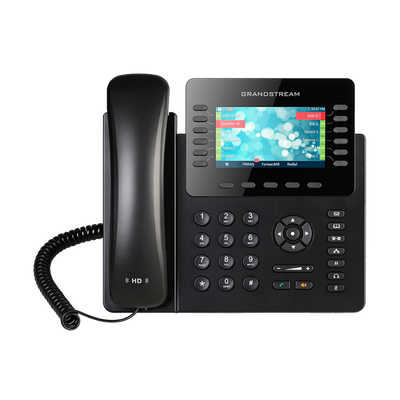Teléfono IP Grandstream GXP2170 Puertos Gigabit, PoE, 12 líneas | Negro