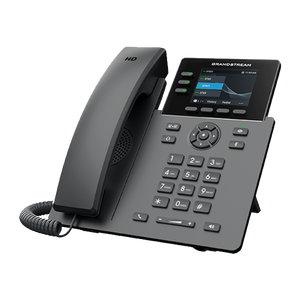 Teléfono IP Grandstream GRP2611G SIP 3 Compatible con GDMS | Negro Gris