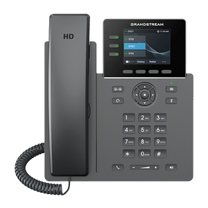 Teléfono IP Grandstream GRP2611G SIP 3 Compatible con GDMS | Negro Gris