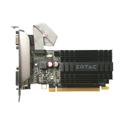 Tarjeta de Video PCIe DDR3 2GB ZOTAC NVIDIA GEFORCE GT710 VGA/DVI/HDMI LP  ZT-71302-20L