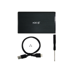 CAJA 2,5 SATA USB 3.0 Externa para Disco Duro y SSD Negra - PCS FOR ALL SAS