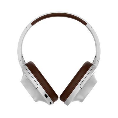 Diadema XUE® con conector 3.5mm y micrófono incorporado modelo X235, color blanco