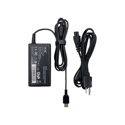 Cargador de corriente XUE® para Lenovo 20V-3.25A 65W Plug Cuadrado Desktop | Negro