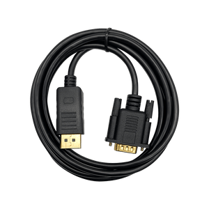 Cable DisplayPort a VGA 1.8M XUE® 1080p Full HD | Negro