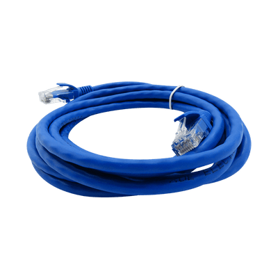 Cable Patchcord UTP CAT6E 2m 26AWG CCA PVC Azul XUE® - PCS FOR ALL SAS