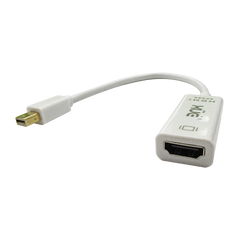 Adaptador de Cable de Vídeo PNY DP-HDMI-SINGLE-PCK Macho/Hembra DisplayPort/  HDMI Blanco