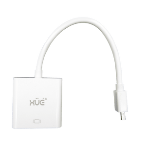 Convertidor Mini-Displayport a VGA Mac Chipset 2168 (Blanco) marca XUE® - PCS FOR ALL SAS