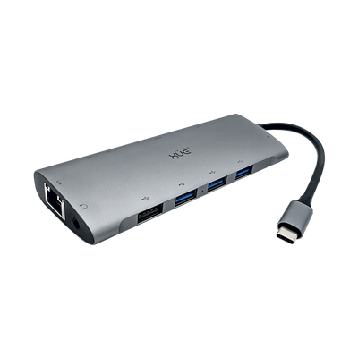 Convertidor USB-C 3.1 a Ethernet Gigabit USB 3.0 HUB (Mac OS 10) Negro -  PCS FOR ALL SAS