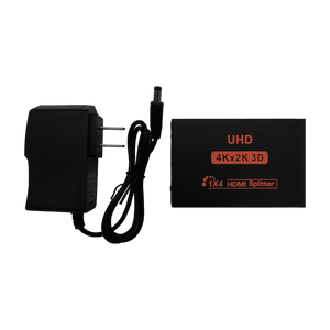 Splitter de video HDMI V1.4 a 4 Puertos HDMI 1080p & 4k marca XUE® - PCS FOR ALL SAS