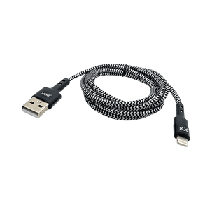 Convertidor USB-A a Lightning 2.4A 1.5M XUE® Braided | Negro