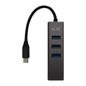 Convertidor USB-C 3.1 a Ethernet Gigabit USB 3.0 HUB (Mac OS 10) Negro marca XUE® - PCS FOR ALL SAS