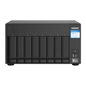 NAS Torre 8-Bay QNAP AL324 Quad-Core 1.7GHz – 4GB DDR4 – 2×2.5GbE + 2×10GbE SFP+  | TS-832PX-4G