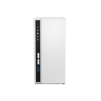 NAS Torre 2-Bay QNAP ARM Cortex-A55 4-Core 2.0GHz – 2GB RAM – 1x GbE | TS-233