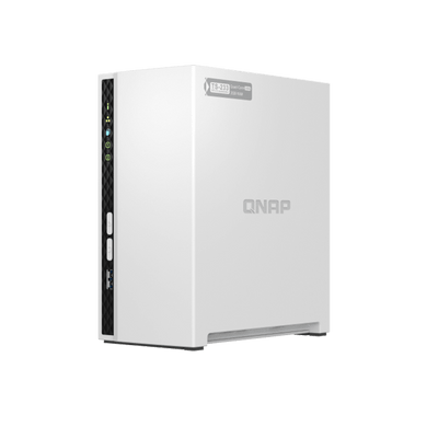 NAS Torre 2-Bay QNAP ARM Cortex-A55 4-Core 2.0GHz – 2GB RAM – 1x GbE | TS-233