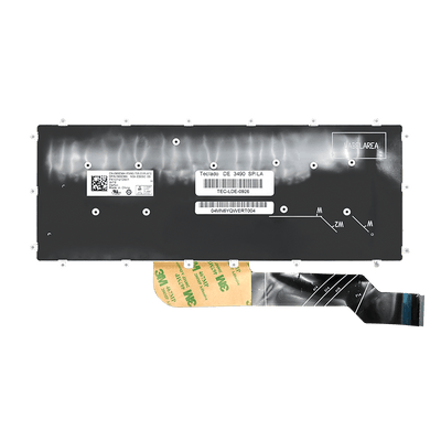 Teclado para portátil DELL Lattitud 3490 7460 5468 0DX7PR, Sin Marco, Color Negro, Idioma Español ORG