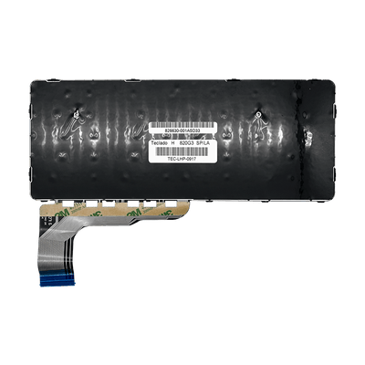 Teclado para portátil HP 725-G3 820-G3/G4 828-G3/G4 826630-001, Con Marco, Color Gris SP (GEN)