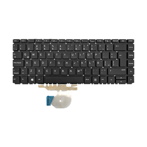 Teclado para portátil HP 440-G1 / 430-G2 / 640-G1 738687-001 Con Marco Español Negro