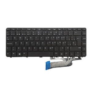 Teclado para portátilHP ProBook 430-G3/G4 440-G3/G4 640-G2 826367-001 Layout SP Negro Con Marco
