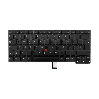 Teclado para portátil LENOVO E450 E455 W450 01AV281, Idioma Español, Color Negro SP C/TRACKPOINT CON MARCO(GEN)
